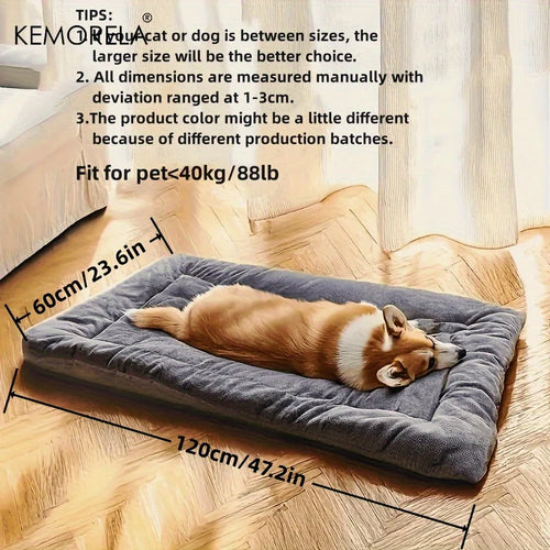 Cama para Perros Grandes Sofá XL — Peluche Grueso, Lavable