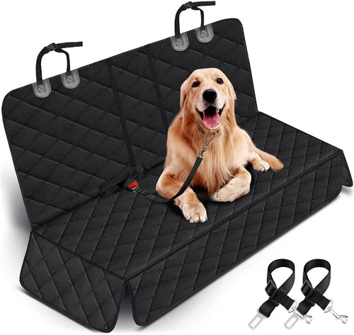 Funda de Coche para Perros — Impermeable, Asiento Trasero, Universal
