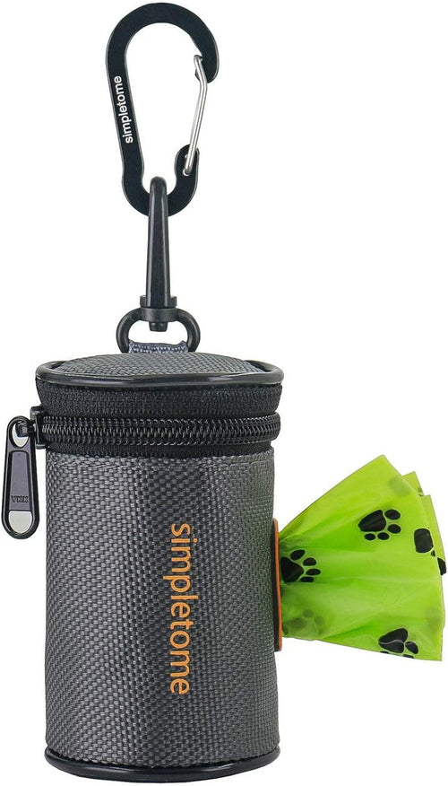 Dispensador de Bolsas Oxford 1680D con Clip — Gris Oscuro
